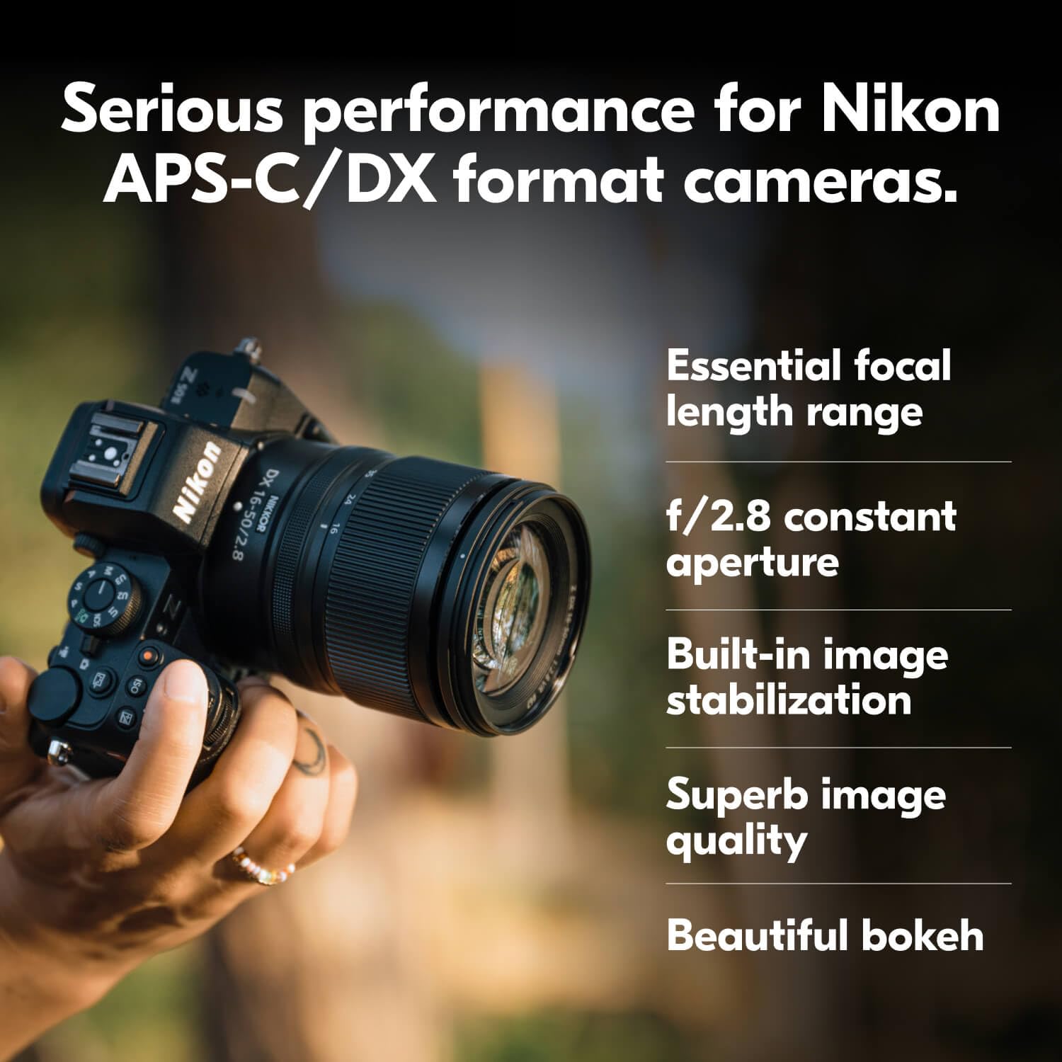 Nikon NIKKOR Z DX 16-50mm f/2.8 VR Lens | eBay