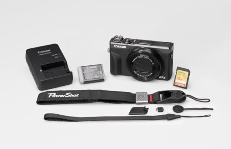 Canon PowerShot G7X Mark III Camera Kit (30th Anniv. Graphite